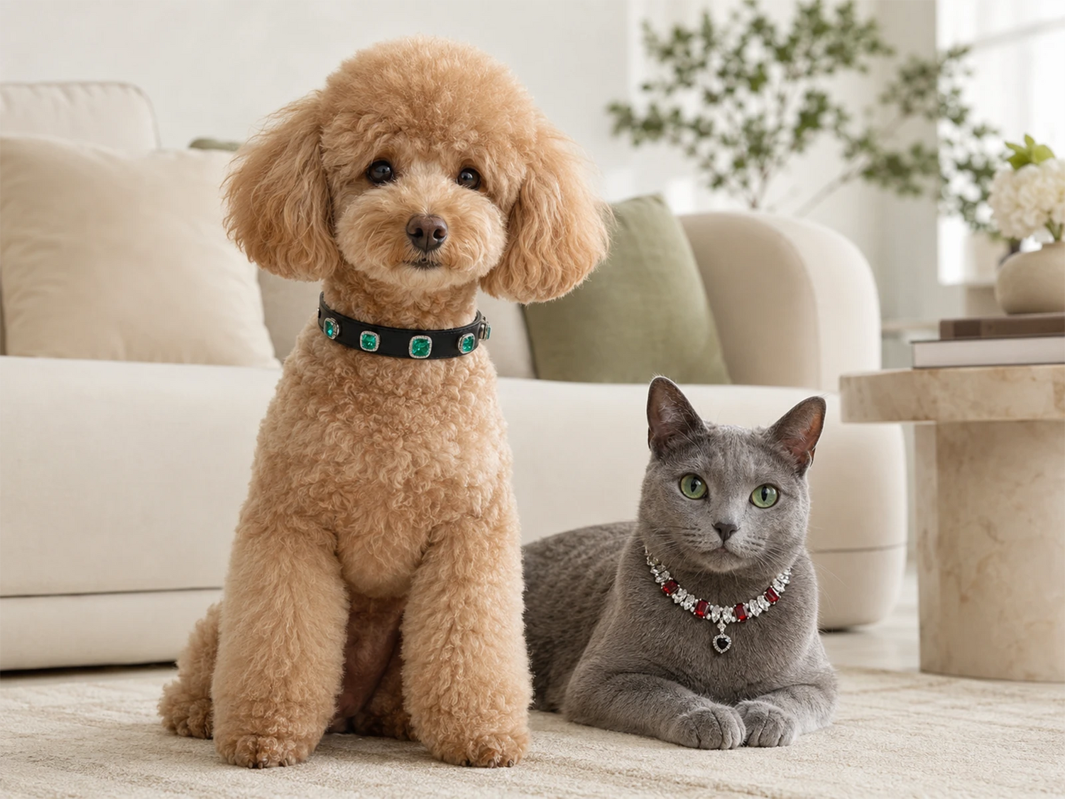 Handcrafted pet collars craftsmanship at Vanderclix workshop